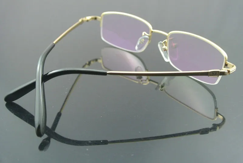 

Memory Titanium Reading Glasses unisex Vintage Half Rimless +50 +75 +100 +125 +150 +175 +200 +250 +3 +350 +375 +4 +425 +450