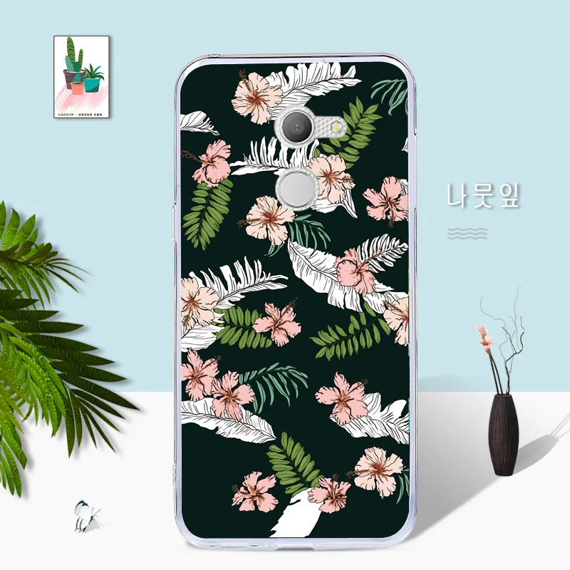 Silicone Case For Alcatel A3 Soft TPU Coque A 3 5046D 5046Y 5.0 inch Cute Painting Animal Floral Phone Cases |