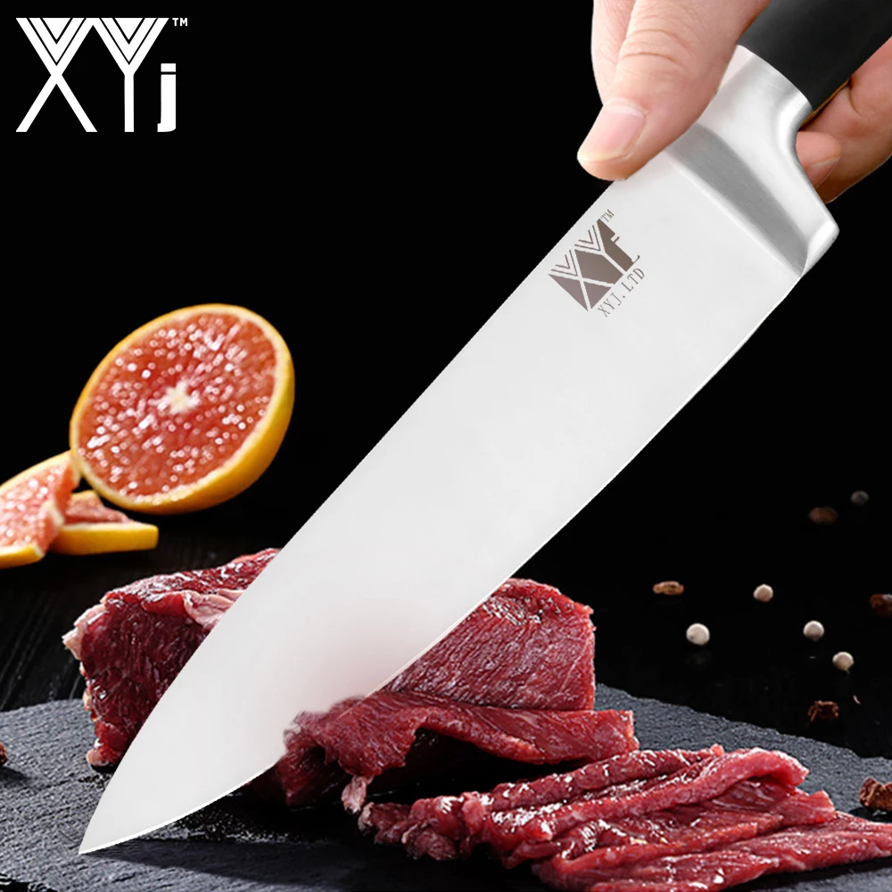 XYj японский Нержавеющая сталь Кухня Набор ножей шеф повара Ножи Chef' готовить
