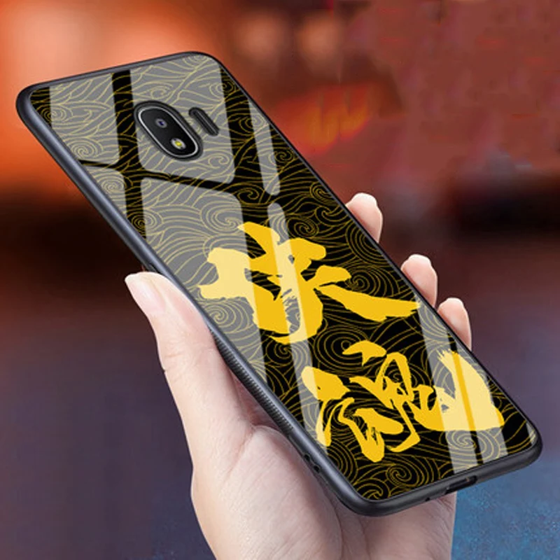 Чехол для Samsung Galaxy J2 Pro 2018 чехол из закаленного стекла + мягкий край крышки J2Pro J 2