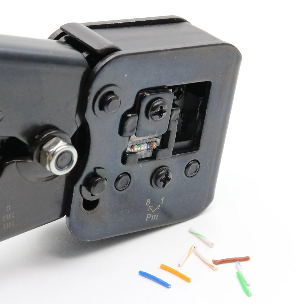 Разъем кабеля ethernet xintylink rj45 cat6 cat5e cat 6 rg rj 45 сеть stp 8P8C cat5 металлический