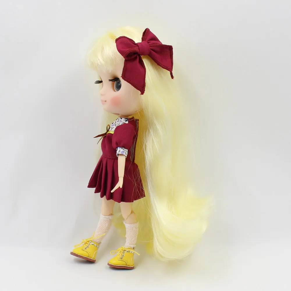 Мечта фея для 1/8 Срединная blyth кукла красный наряд Одежда платье прекрасный головной убор игрушка в подарок