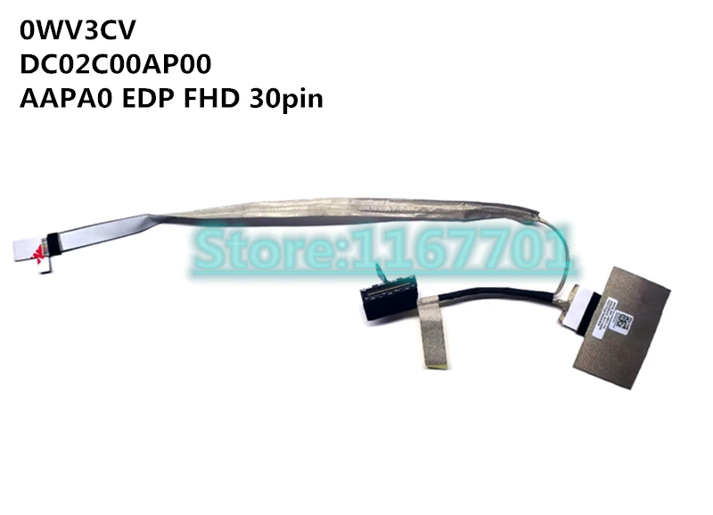 Новый оригинальный ноутбук/ноутбук LCD/LED/LVDS кабель для Dell Precision 7510 7520 M7510 M7520 0WV3CV
