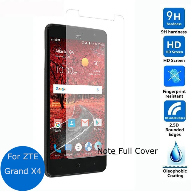 Закаленное стекло 9H для ZTE Grand X4 оригинальная Высококачественная защитная пленка