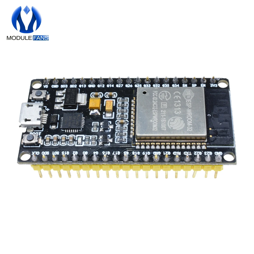 ESP32 ESP 32 Bluetooth двухъядерный CP2102 антенна макетная плата беспроводной WiFi RF Мощность