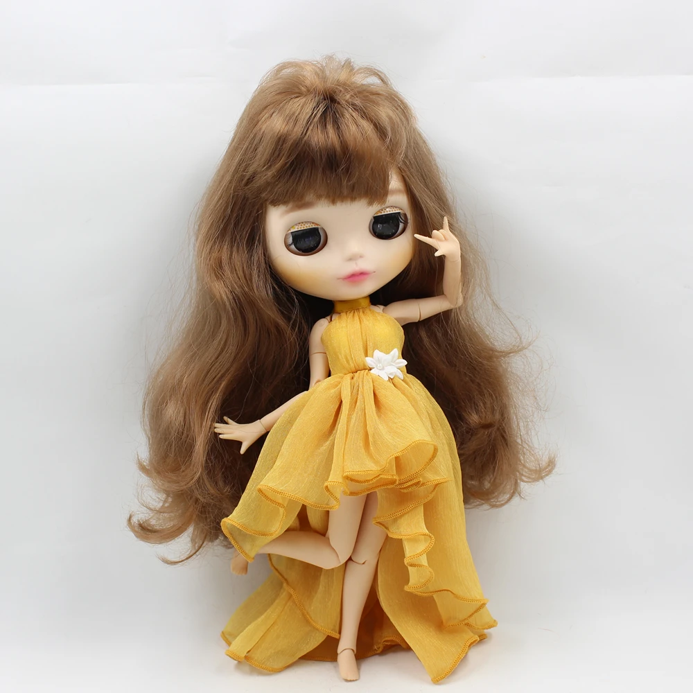 Наряды для куклы Blyth платье с цветами Элегантный костюм 1/6 bjd ледяной dbs кукла DBS |