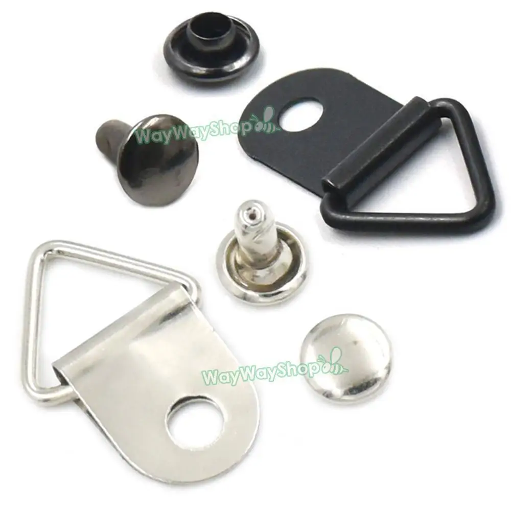 50 шт. 3/8 &quot10 мм вешалка для картин рамка обрамления треугольников кольцо застежка