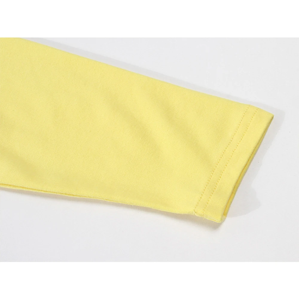 Футболка для мальчиков с длинным рукавом круглым вырезом и принтом|Тройники| |