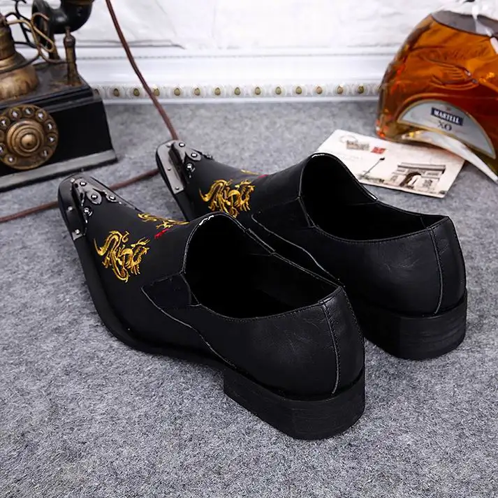 Новый топ итальянский Стиль натуральной кожи коровьей qshoes обуви мужские деловые
