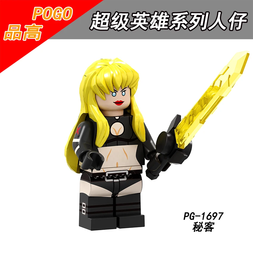 Single Sale PG8193 POGO Superhero Black Widow Gamora Captain America Riddler Magik Spider-Man valkyrie Beast | Игрушки и хобби
