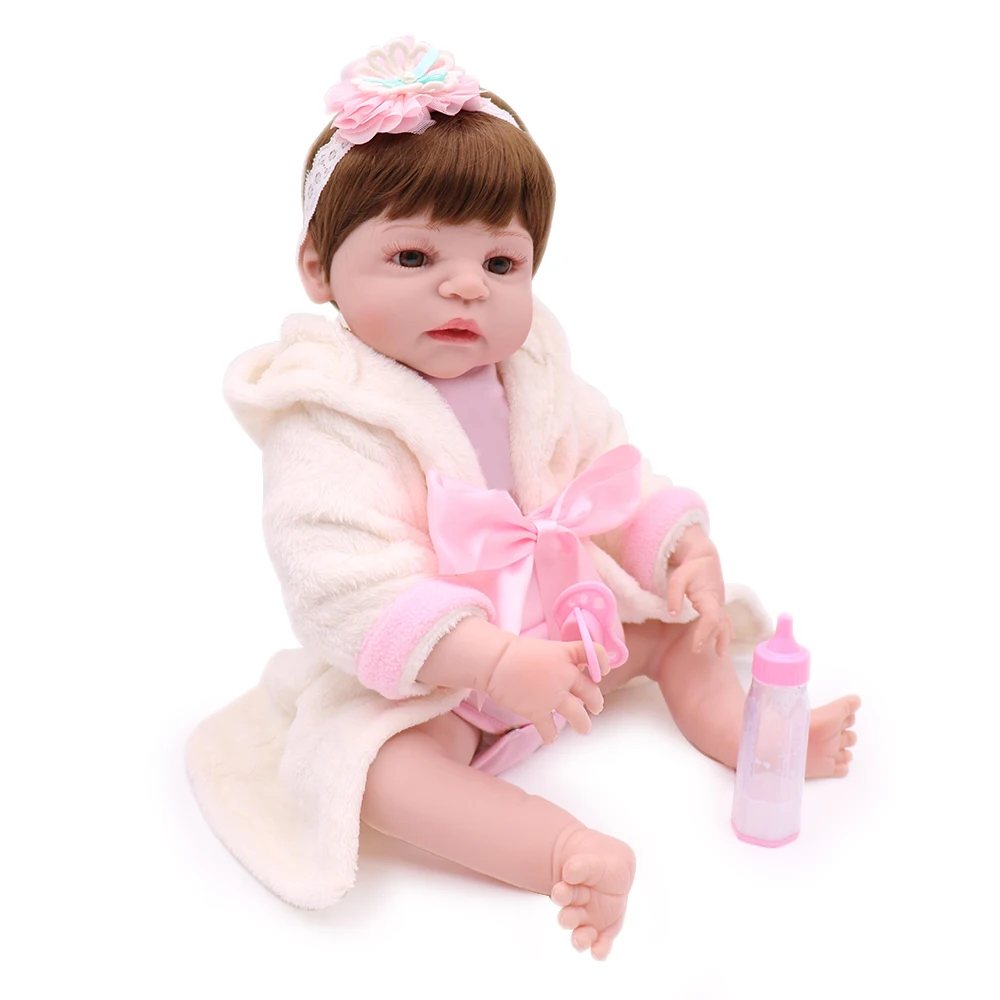 NPKDOLL Reborn Baby Dolls полностью виниловые Силиконовые мягкие игрушки для ванной