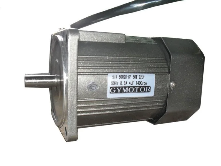 

AC 220V 60W Single phase regulated speed motor without gearbox. AC high speed motor,