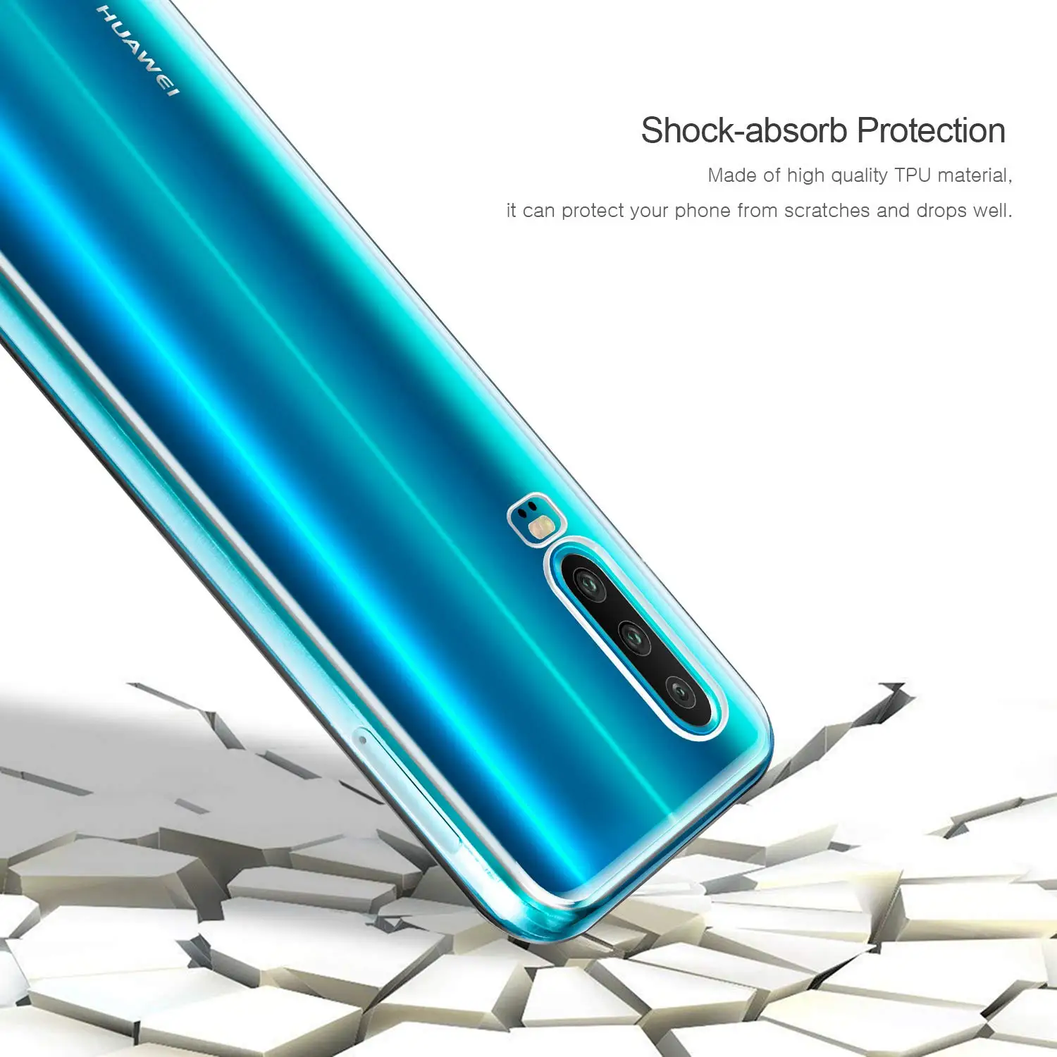 Передний и задний Прозрачный чехол для huawei P30 P20 Lite Коврики 20 Pro нет DOT Коврики 20 P30 накладка из силикона и термополиуретана Souple 360 полная защита корпуса