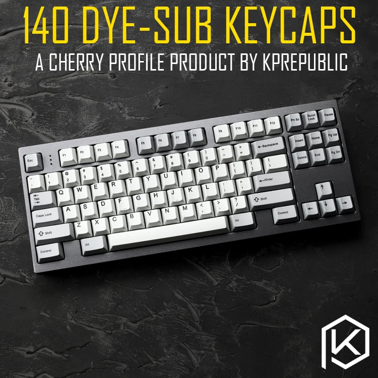 Kprepublique 139 Вишневый профиль краситель Sub Keycap набор толстый PBT пластиковая клавиатура gh60 xd60 xd84 cospad tada68 rs96 zz96 87 104 fc660