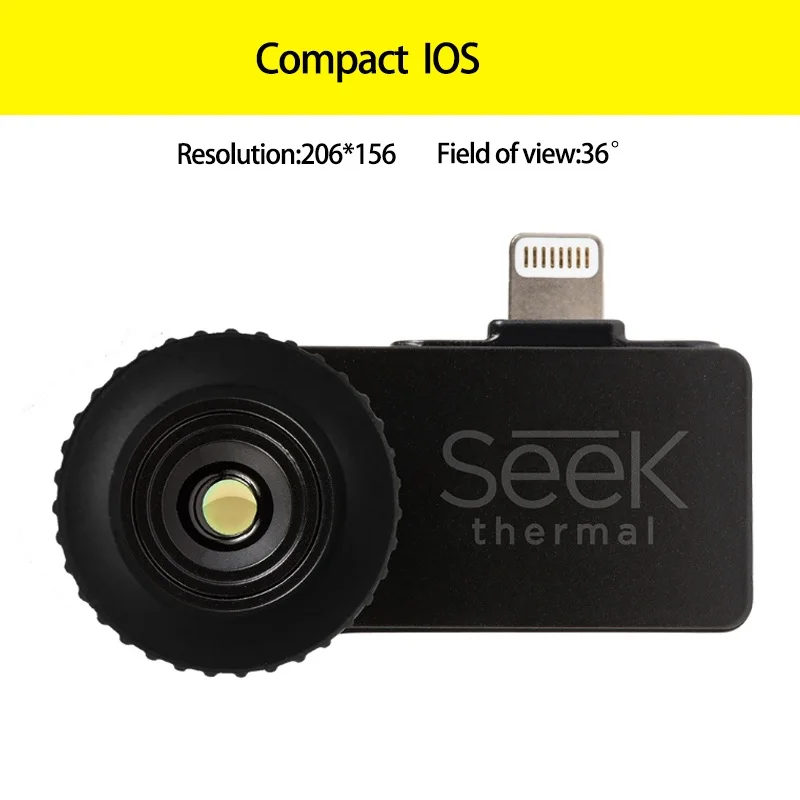 Compact IOS Seek Compact PRO/Compact XR/компактный портативный мобильный телефон, инфракрасная камера, детектор Ночного Видения, Android и IOS версия - Цвет: Compact IOS