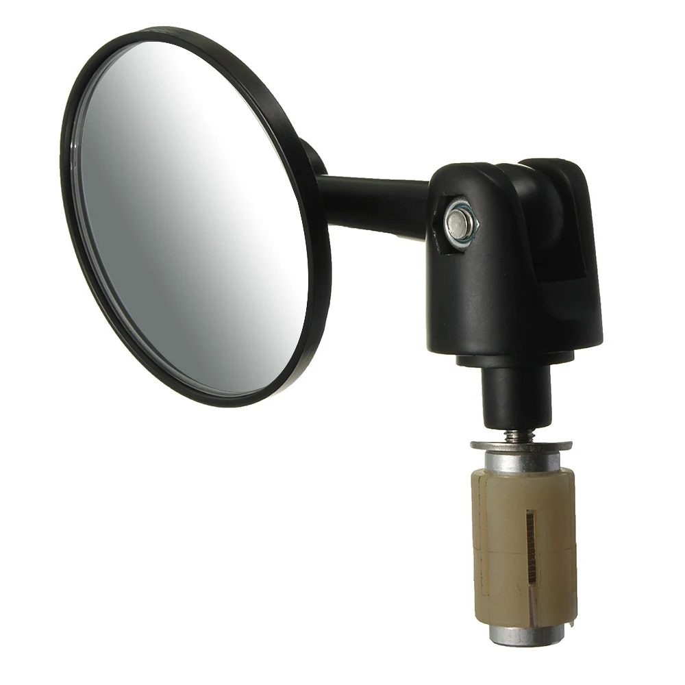 

7/8 22mm Exterior Diameter Handlebar Rotatable Collapsible Motorcycle Bar End Rearview Side Mirror for Street Cars Scooters