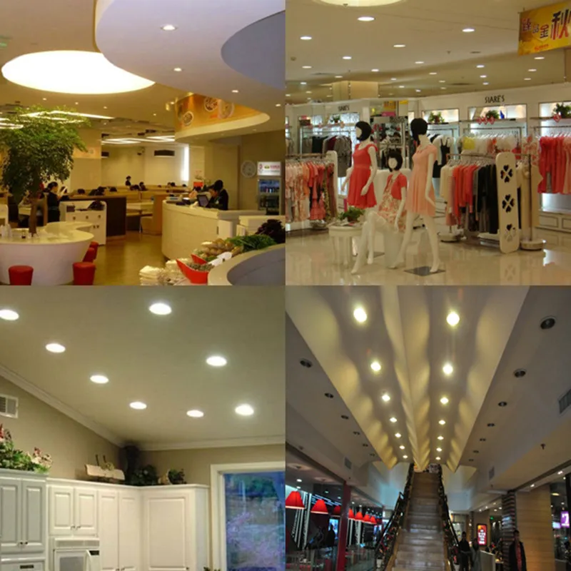 Panel de luz LED cuadrado para techo, iluminación empotrada con adaptador de 25W, 12V y 24V, luz interior para decoración del hogar