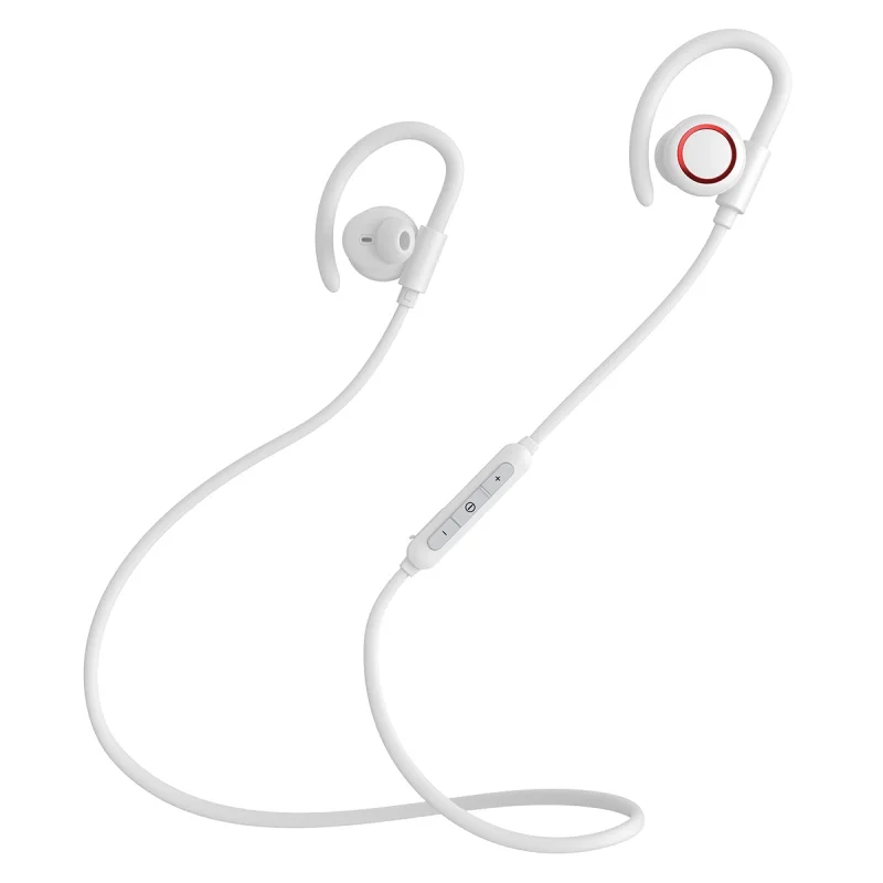 White Baseus S17, спортивные беспроводные наушники, Bluetooth 5,0, наушники, наушники для Xiaomi, iPhone, наушники-вкладыши, гарнитура, наушники - Цвет: White