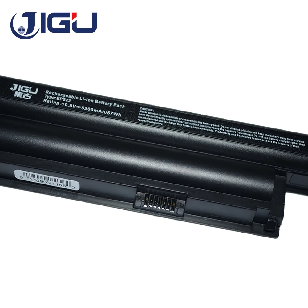 JIGU без CD ноутбук Батарея BPS22 VGP-BPS22 VGP-BPL22 VGP-BPS22A VGP-BPS22/записную книжку для SONY VAIO E