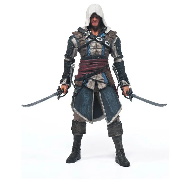 Игрушки McFarlane Assassins Creed серии 4 Коннор Mohawk действий ботинки в стиле Эдвард Кенуэй