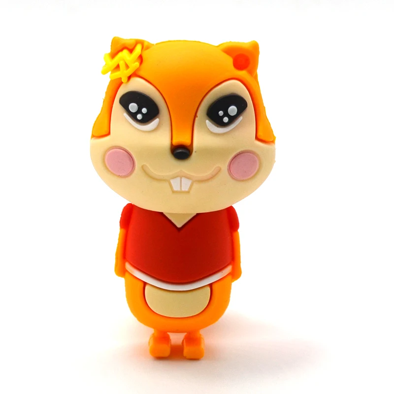 

Cartoon Pen Drive Chipmunk Squirrel USB Flash Drive Disk Memory Stick 8g 16g 32g Pendrives High Speed USB 3.0 Pen Drive gift