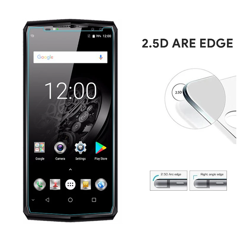 Закаленное стекло для OUKITEL K10 2 шт. защита экрана 6 0 дюйма 9H 2.5D Взрывозащищенная ЖК