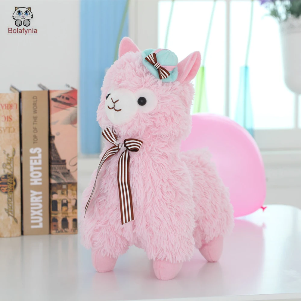 Милая Четырехцветная шапочка BOLAFYNIA Alpaca Детская плюшевая игрушка на Рождество