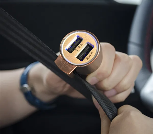 Автомобильное зарядное устройство Evfun 4.8A многофункциональный 2 шт с аварийной