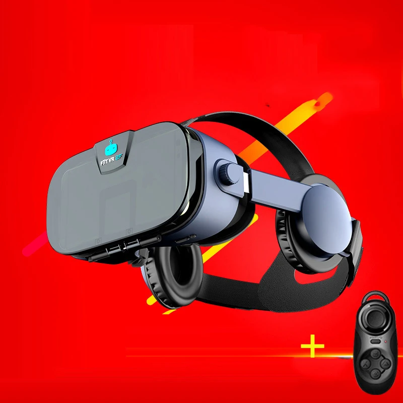2F VR Виртуальная реальность 3D очки картонная гарнитура шлем для смартфона