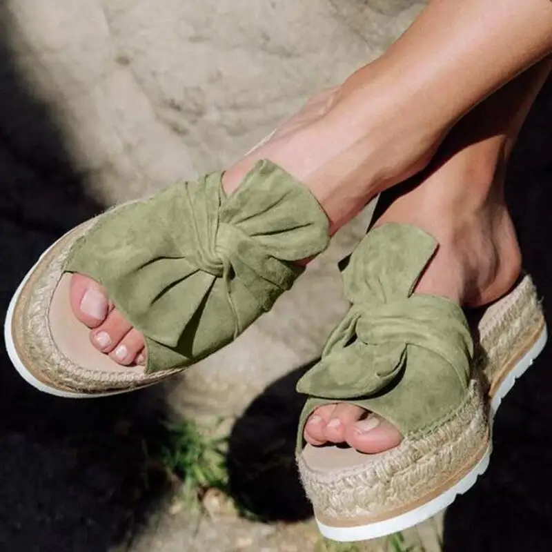 Женская повседневная обувь на танкетке Женские летние сандалии плоской подошве