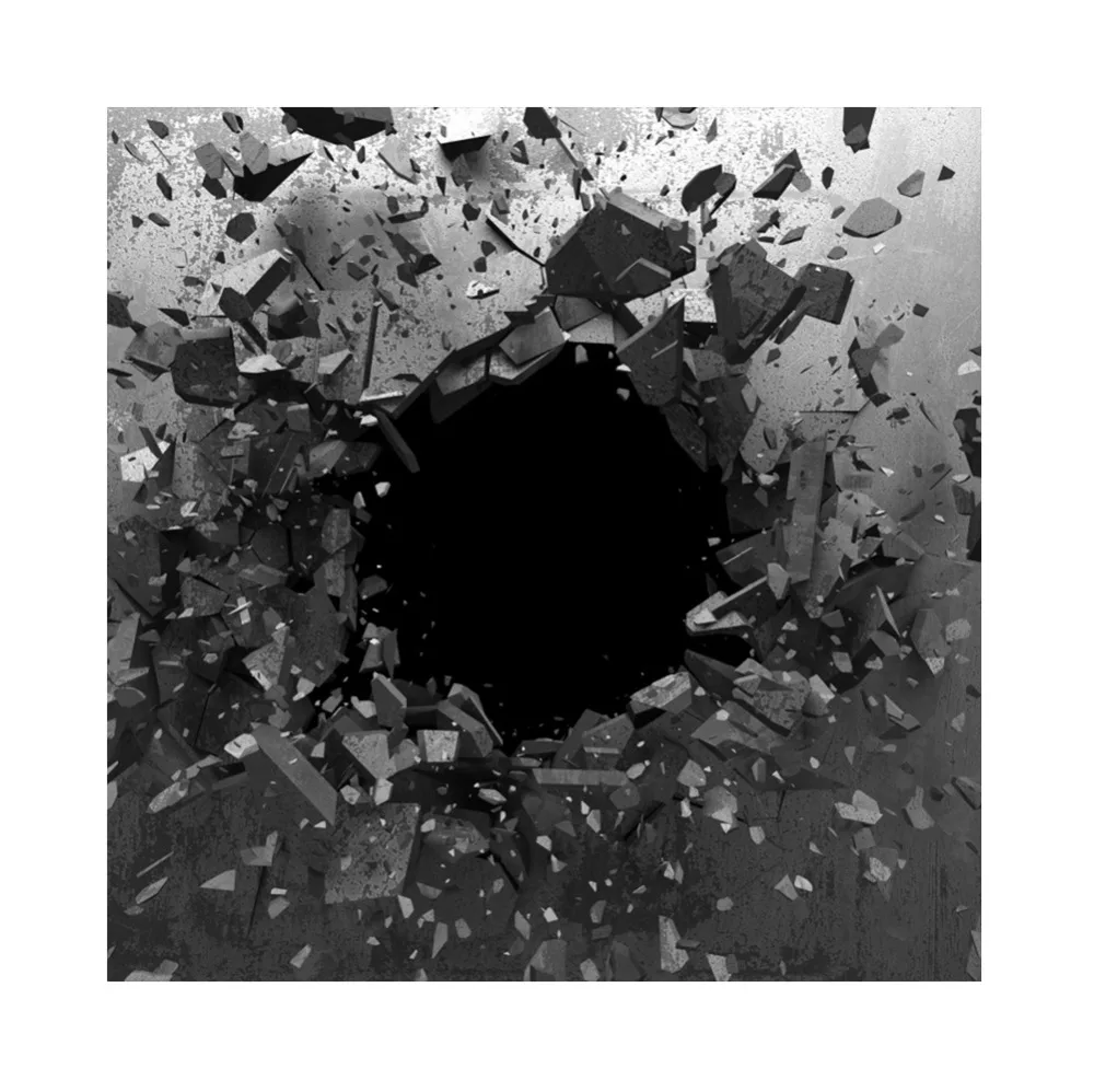 Laeacco Black Hole Broken Baby Newborn Child Scene Photography Backgrounds Customized Photographic Backdrops For Photo Studio |