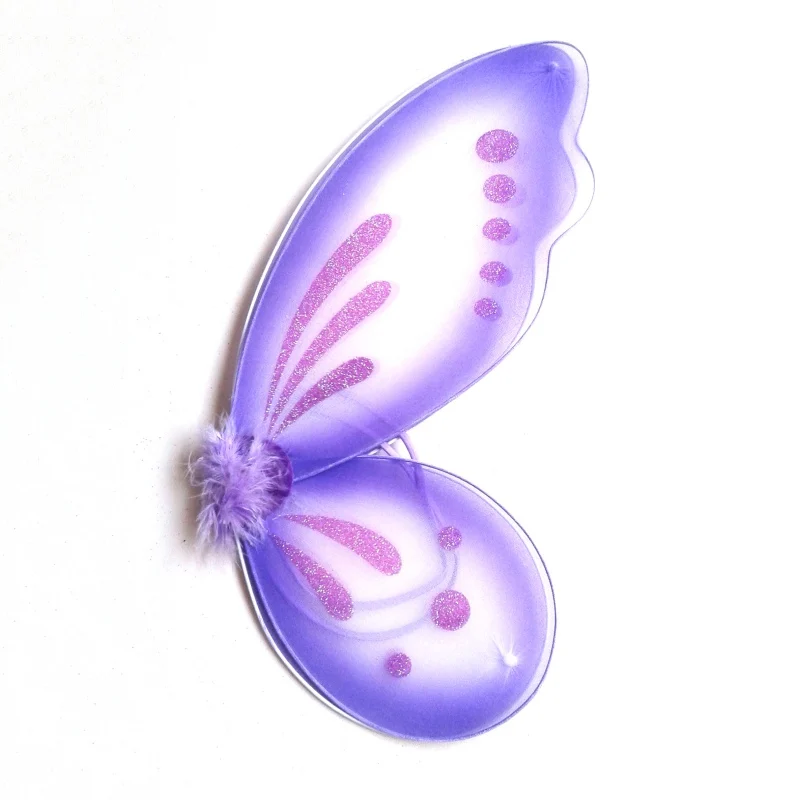 Костюм на Хэллоуин для девочек с блестящим ангелом и сказочными крыльями бабочки