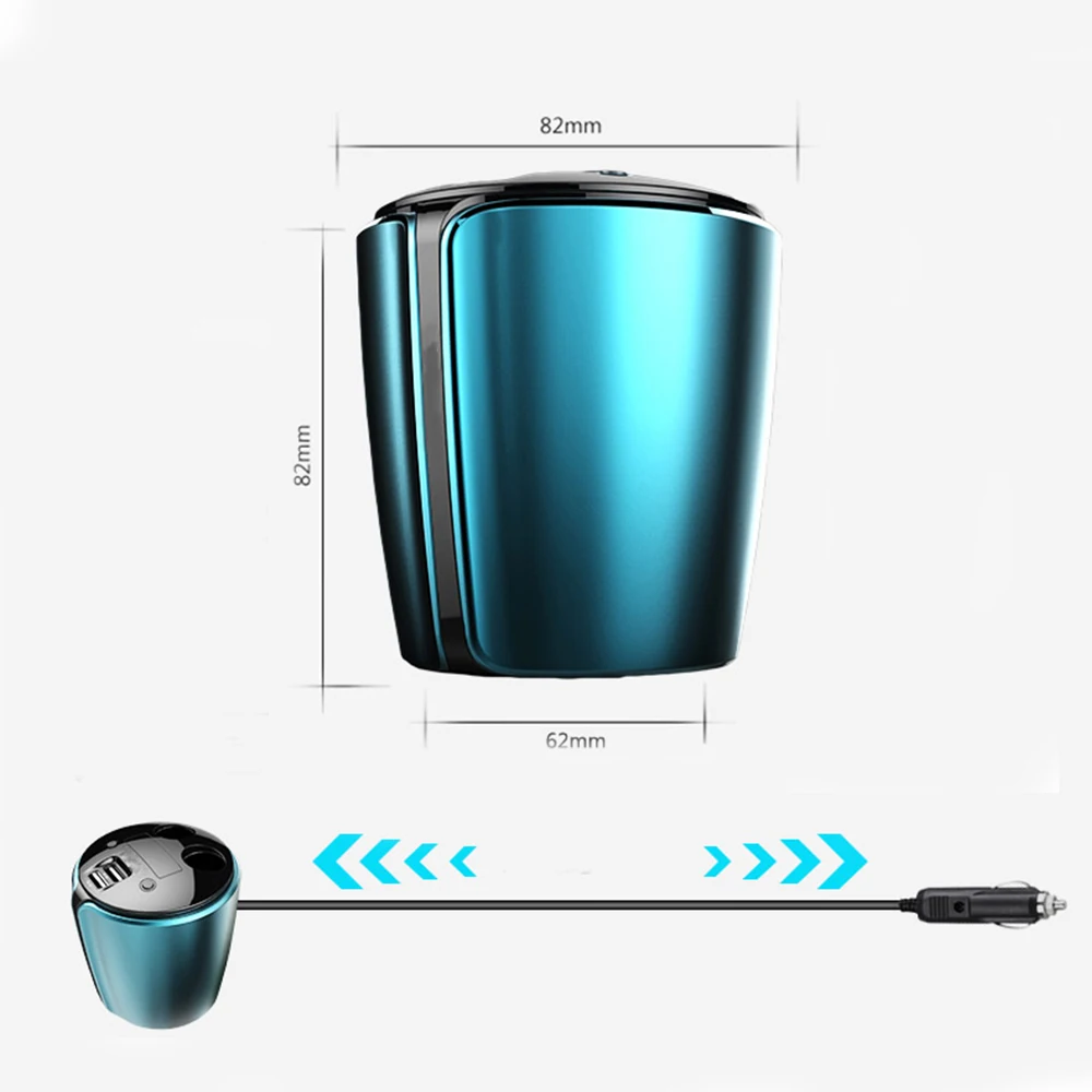 Автомобильное зарядное устройство с двумя USB портами 12 24 В 3 1 А|adaptor|adaptor usbadaptor