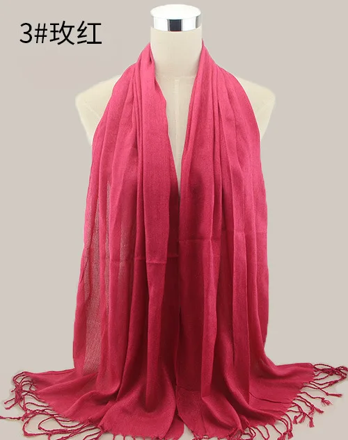 03 Бренд золотая линия шарф с кисточками мусульманский женский хиджаб ислам Дубаи арабский ОАЭ Марокко шаль VKHJ1028 - Цвет: 03