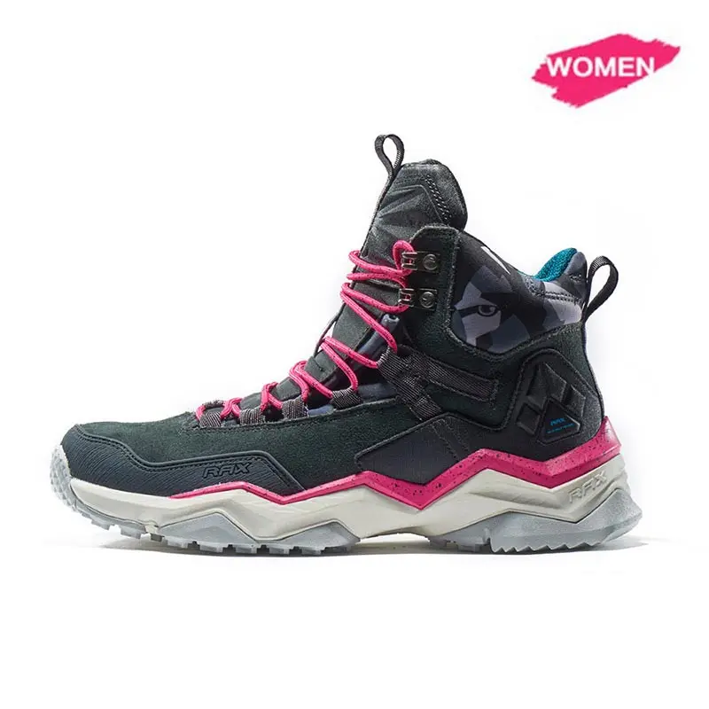 Tanhei women shoes RAX, новинка, водонепроницаемые походные ботинки для мужчин, уличные мужские походные ботинки, горные ботинки, женские альпинистские ботинки, дышащие треккинговые ботинки - Цвет: Tanhei women shoes