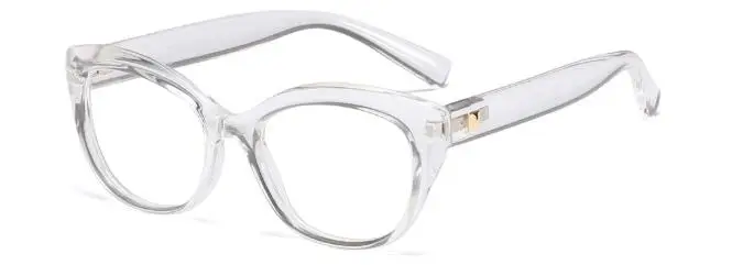 C4 clear white clear Сексуальные оптические очки, Женские винтажные солнцезащитные очки, фирменный дизайн, женские очки, оправа, очки, прозрачные, кошачьи глаза, стиль, красные оттенки - Цвет оправы: C4 clear white clear