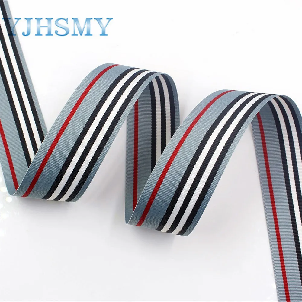 YJHSMY I 181109 184 38 мм 10 ярдов Двусторонняя полоса термопечать grosgrain Свадебные