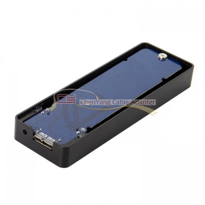 

CY Mac book Air Pro 2013 2014 2015 2016 SSD Portable Case USB 3.0 to 16+12 Pin Mobile Box HDD Enclosure Power Cable