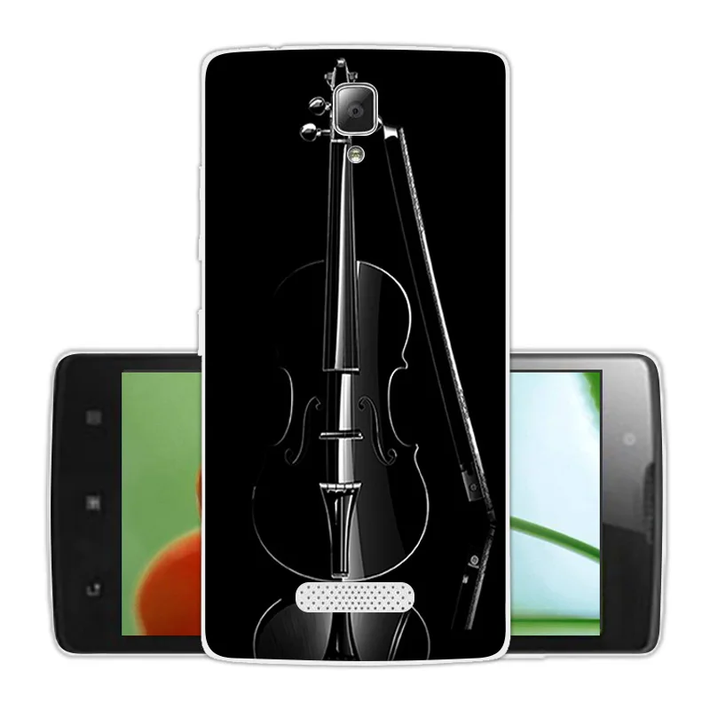 Мягкий ТПУ мобильный телефон для Lenovo A2010 чехол из мягкого прозрачный силиконовый