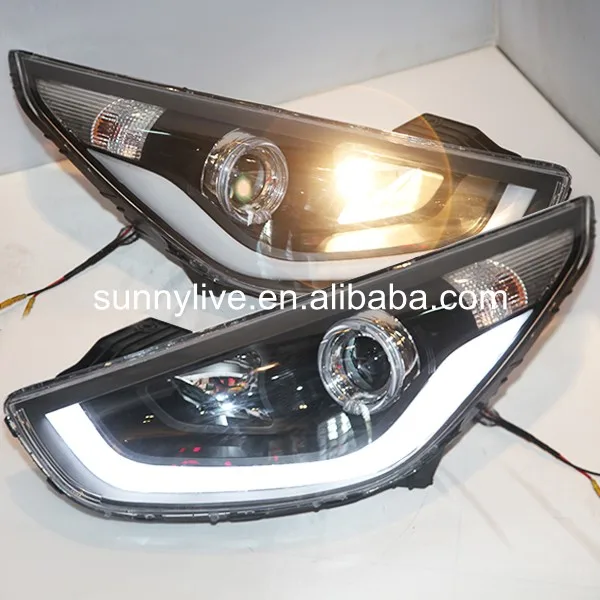 For Hyundai Tucson IX35 Headlight LED Strip Front light 2009-2013 Year YZ | Автомобили и мотоциклы