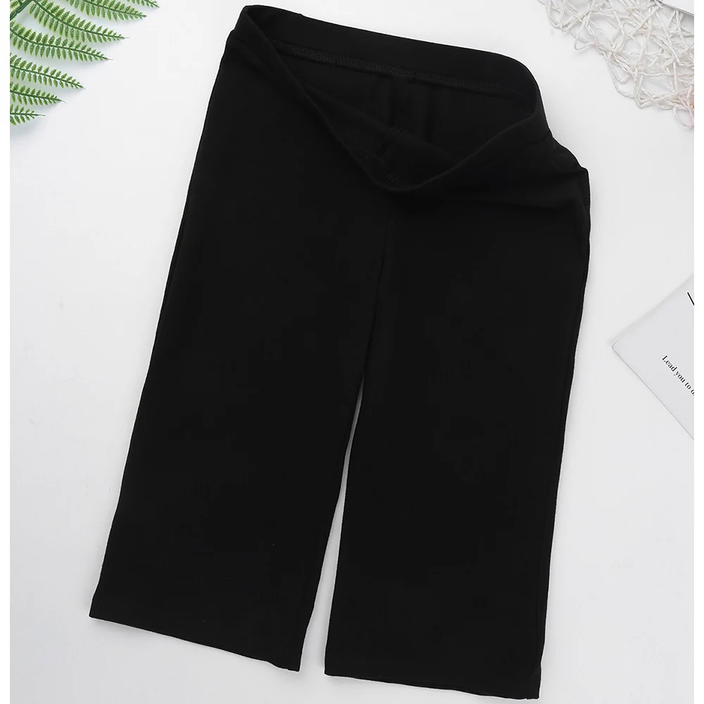 Классические эластичные свободные штаны-Капри Для джазовых танцев танцевальная