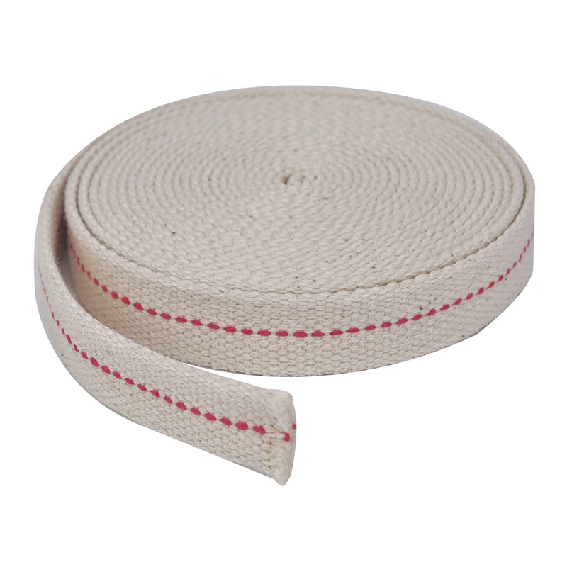 Прочный плоский фитиль из хлопка для керосиновой горелки 1/4 5 м | Дом и сад