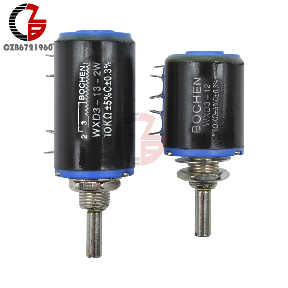 

WXD3-12-1W WXD3-13-2W Potentiometer Switch 100 200 470 680 1K 2.2K 3.3K 4.7K 5.6K 6.8K 10K 22K 33K 47K 68K 100K ohm Knob Switch