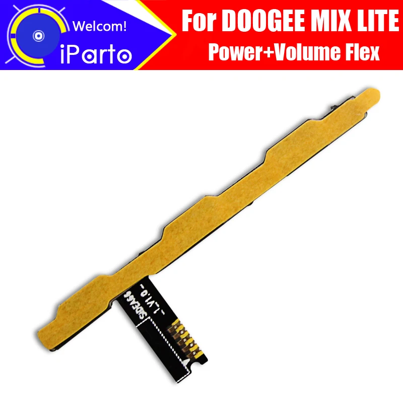 Гибкий кабель DOOGEE MIX LITE FPC 100% Оригинальная Кнопка питания и регулировки громкости