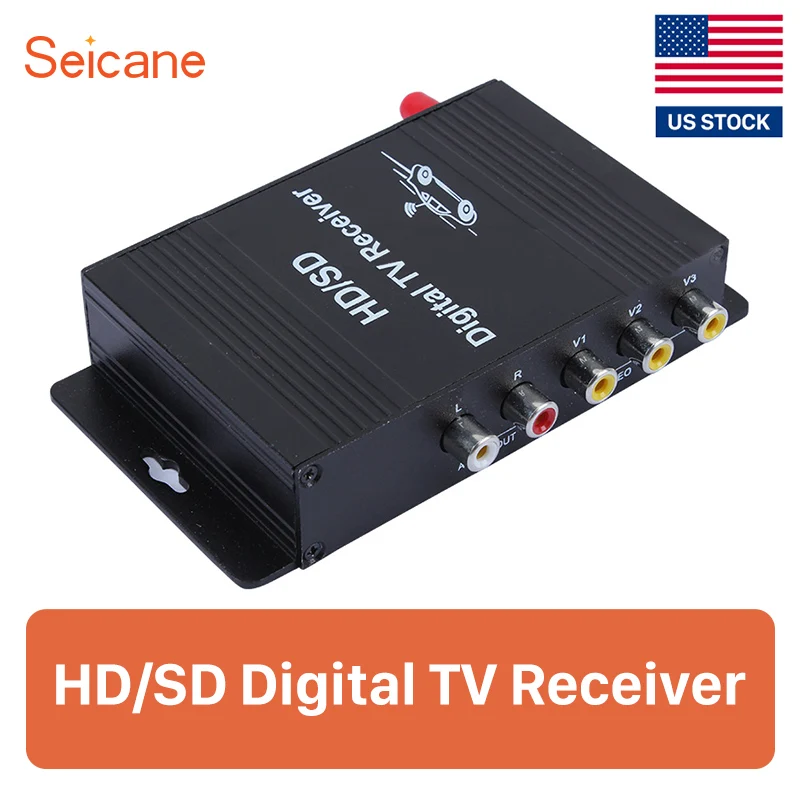 Seicane вход 2 для аудио выход поставить 12 В DC 50 810 км/ч EPG и ATSC HD цифровой ТВ приемник с