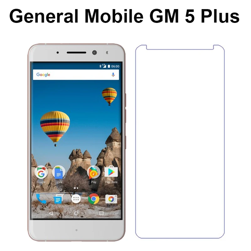 For General Mobile Gm 5 Plus Screen Protector High Quality Phone Front Glass Plus+Tempered Film | Мобильные телефоны и