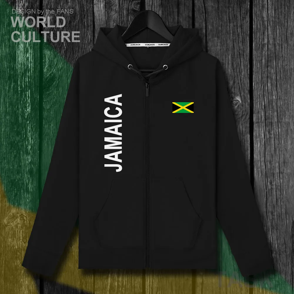 Jamaica JAM мужская флисовая толстовка с капюшоном зимний кардиган на молнии