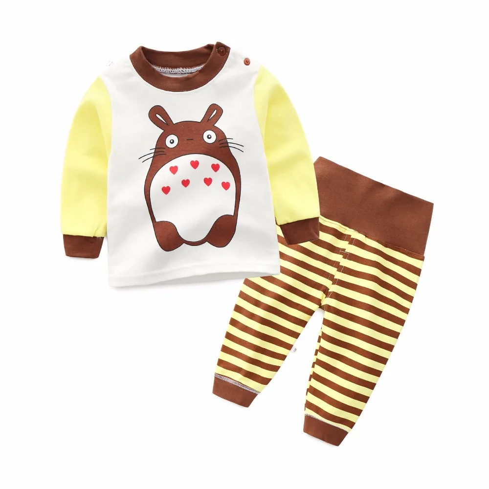 2pcs/set Cotton Autumn Baby Boy Girl Clothing Sets Newborn Clothes Set For Babies Suit(Shirt+Pants)Infant | Детская одежда и обувь