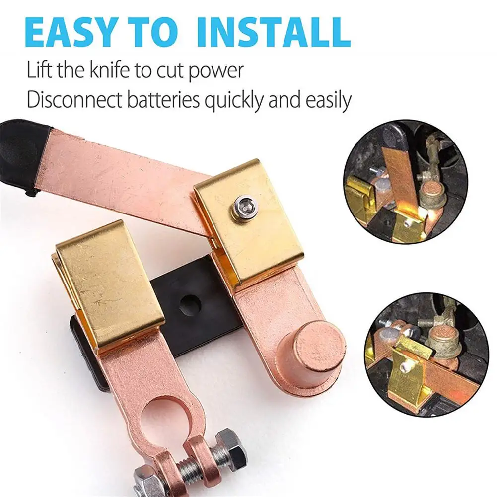 Профессиональный выключатель батареи 12 24 В изолятор для экономии отрицательных