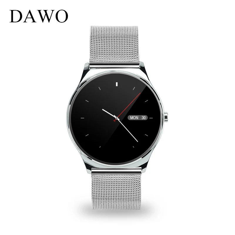 DAWO Smartwatch US03 полукруглый экран Смарт Часы сердечного ритма мониторы Шагомер